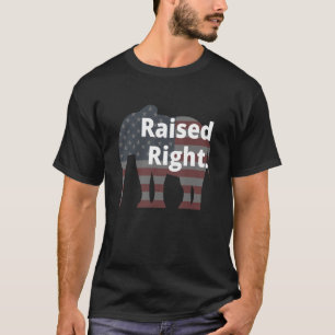 Politisch rechter Elefant der Republikaner störte T-Shirt