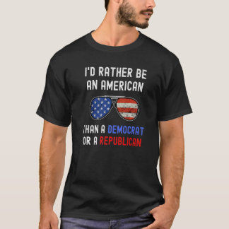 Politisch wäre ich eher ein amerikanischer Patriot T-Shirt