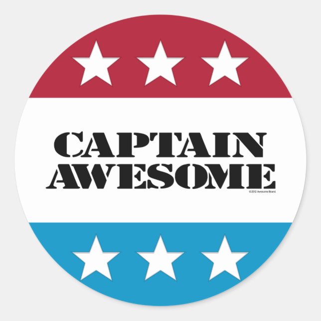 Politische Agenda Runder Aufkleber (Vorderseite)