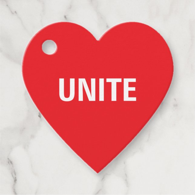 Politische Einheit der Demokratie Geschenkanhänger (Vorderseite)