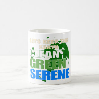 Politische globale Erwärmung Kaffeetasse