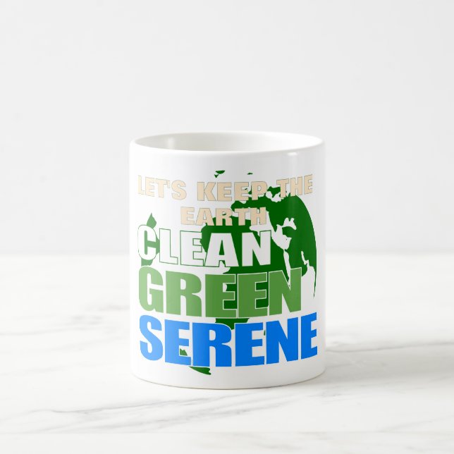 Politische globale Erwärmung Kaffeetasse (Mittel)