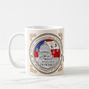 Politische Milliardäre Kaffeetasse