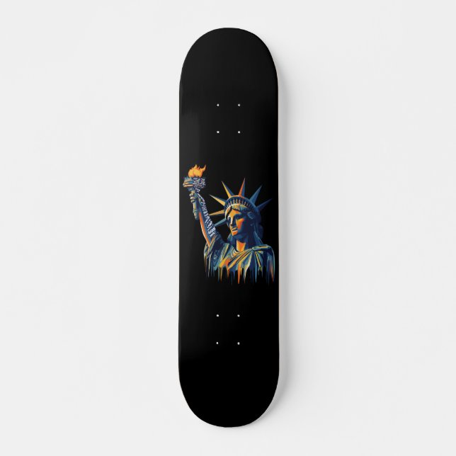 Politische Protestfreiheit Skateboard (Vorne)