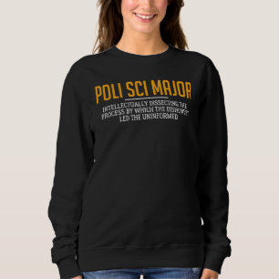 Politische Wissenschaft - Grundlegende Definitions Sweatshirt