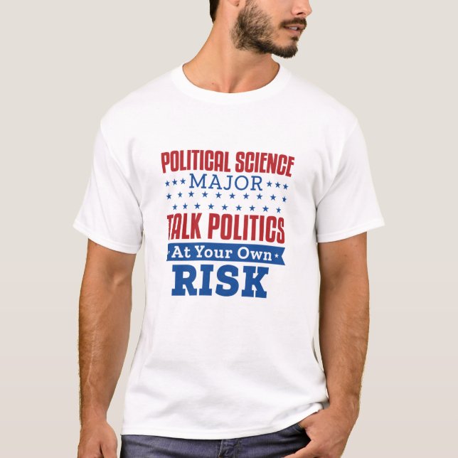 Politische Wissenschaft - wichtige politische Deba T-Shirt (Vorderseite)