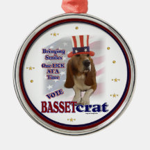 Politischer Humor im Basset Hound