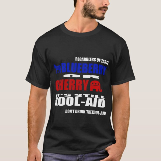 Politischer Party Kool-Hilfedunkelheits-T - Shirt (Vorderseite)