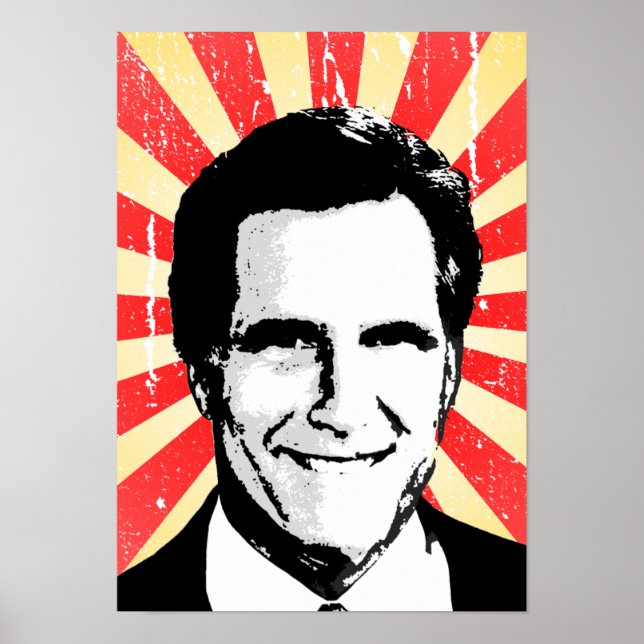 POLITISCHER PROPAGANDA POSTER, Mitt Romney 2 Poster (Vorne)