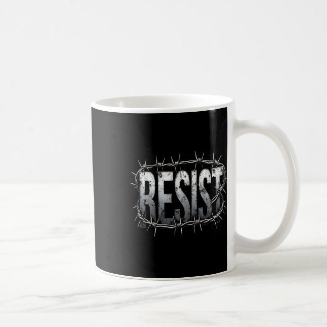 Politischer Widerstand 2 Kaffeetasse (Rechts)