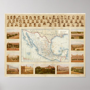 Politisches Diagramm Poster