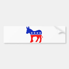 Politisches Emblem des demokratischen Party (Donke Autoaufkleber