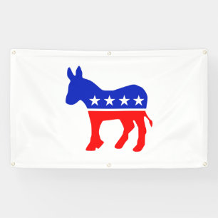 Politisches Emblem des demokratischen Party (Donke Banner