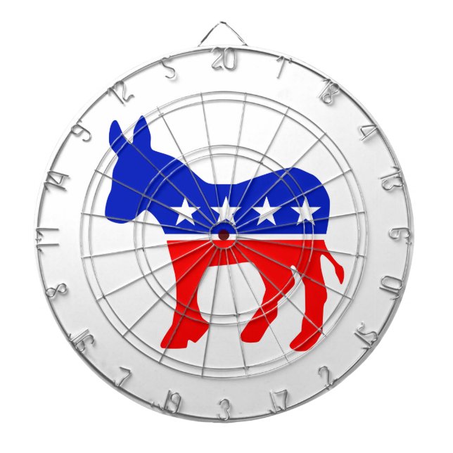 Politisches Emblem des demokratischen Party (Donke Dartscheibe (vorne)