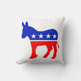 Politisches Emblem des demokratischen Party (Donke Kissen
