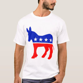 Politisches Emblem des demokratischen Party (Donke T-Shirt