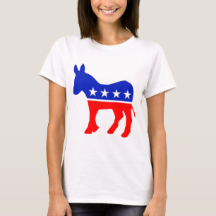 Politisches Emblem des demokratischen Party (Donke T-Shirt