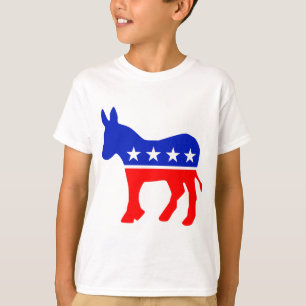 Politisches Emblem des demokratischen Party (Donke T-Shirt