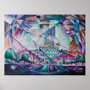 "Politisches Kaleidoskop" von Timothy Orikri Poster