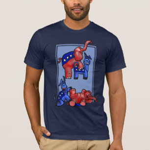 Politisches Party T-Shirt