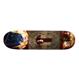 politisches Skateboard