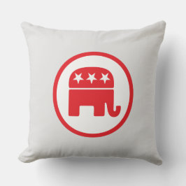 Politisches Symbol des republikanischen Party (Ele Kissen
