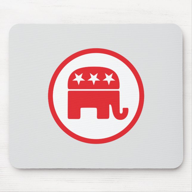 Politisches Symbol des republikanischen Party (Ele Mousepad (Vorne)