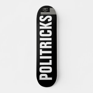 POLITRICKS-Skateboard, 7¾ Zoll Deck Skateboard