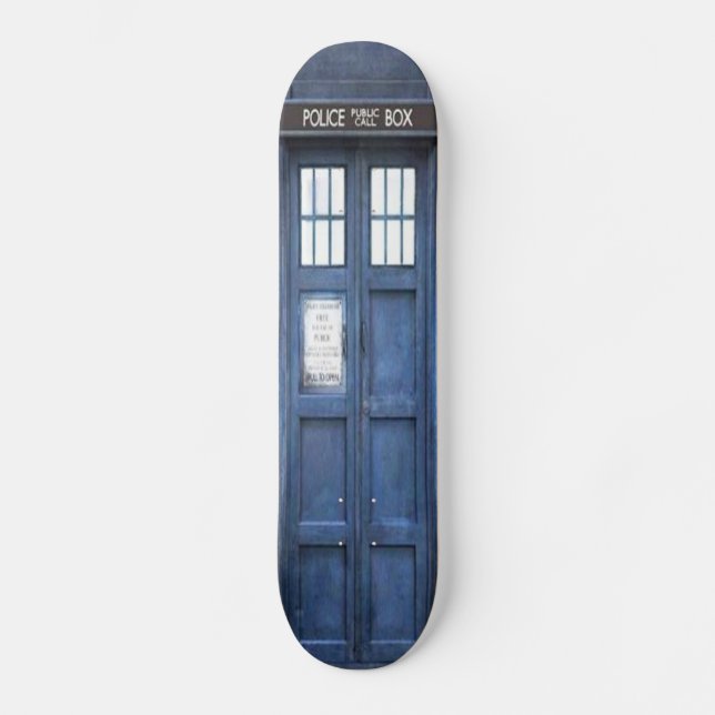 Polizei Anrufbox Skateboard Pro (Vorderseite)
