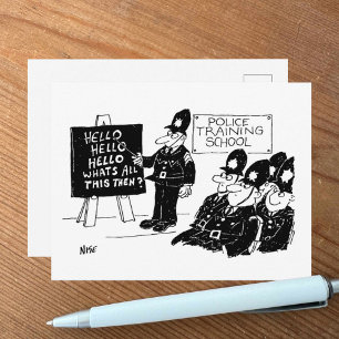 Polizei-Ausbildungsschule Postkarte