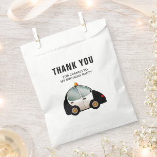 Polizei Auto Geburtstagsfeier Geschenktütchen