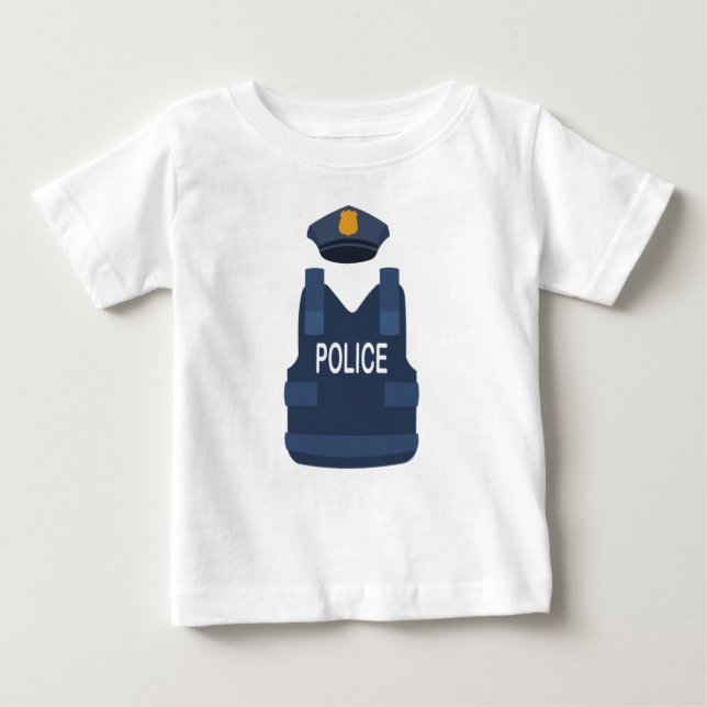 Polizei  baby t-shirt (Vorderseite)