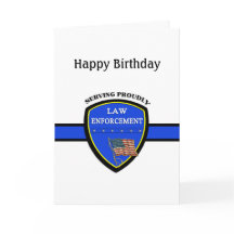 Polizei bei der Strafverfolgung zum Geburtstag