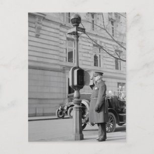 Polizei-Call Postkarte