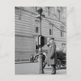 Polizei-Call Postkarte