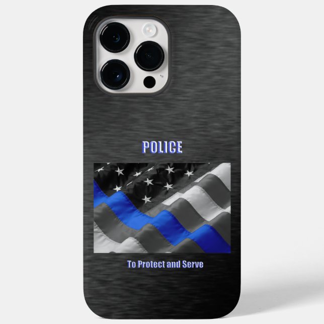Polizei Case-Mate iPhone Hülle (Rückseite)