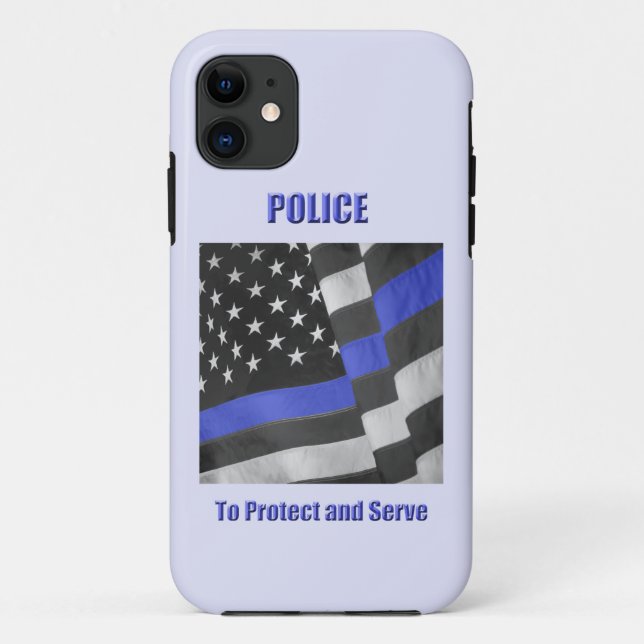 Polizei Case-Mate iPhone Hülle (Rückseite)