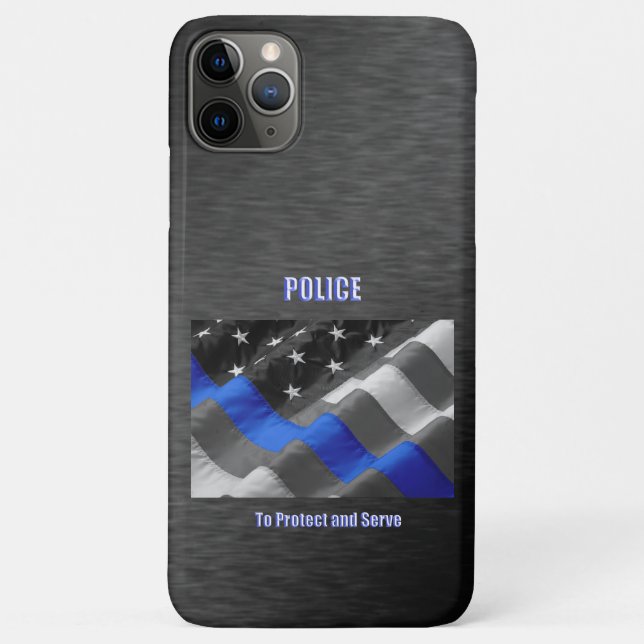 Polizei Case-Mate iPhone Hülle (Rückseite)