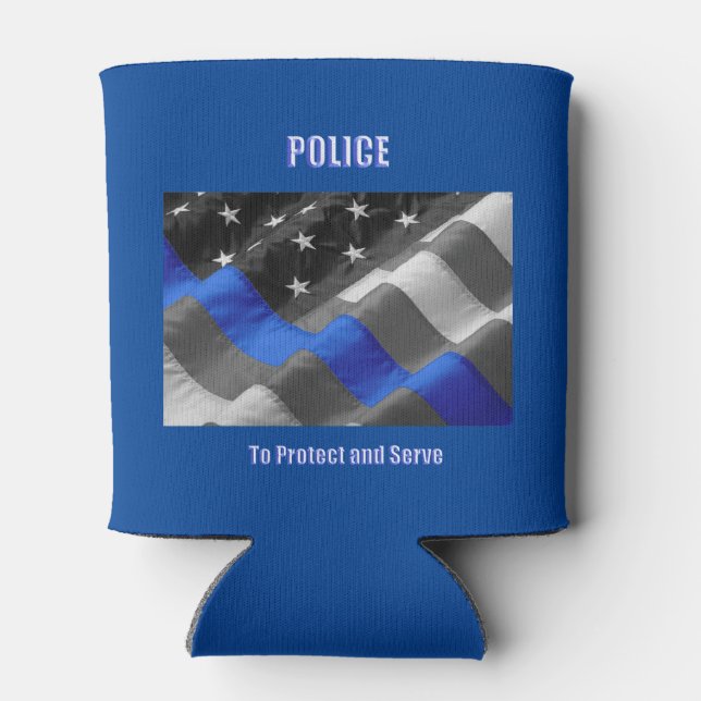 Polizei Dosenkühler (Rückseite)