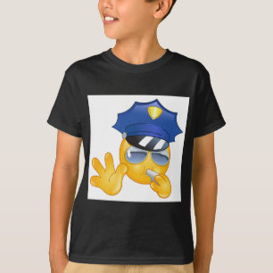 Polizei Emoji T-Shirt