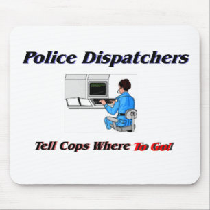 Polizei-Fahrdienstleiter Mousepad