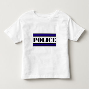 Polizei-Familie Kleinkind T-shirt