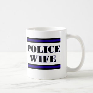 Polizei-Familie Tasse