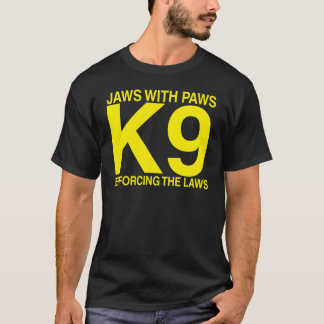 Polizei-Feuer-Bombe K9 T-Shirt