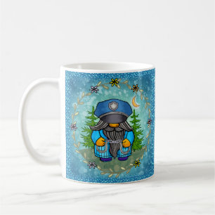 Polizei-Gnom  Kaffeetasse