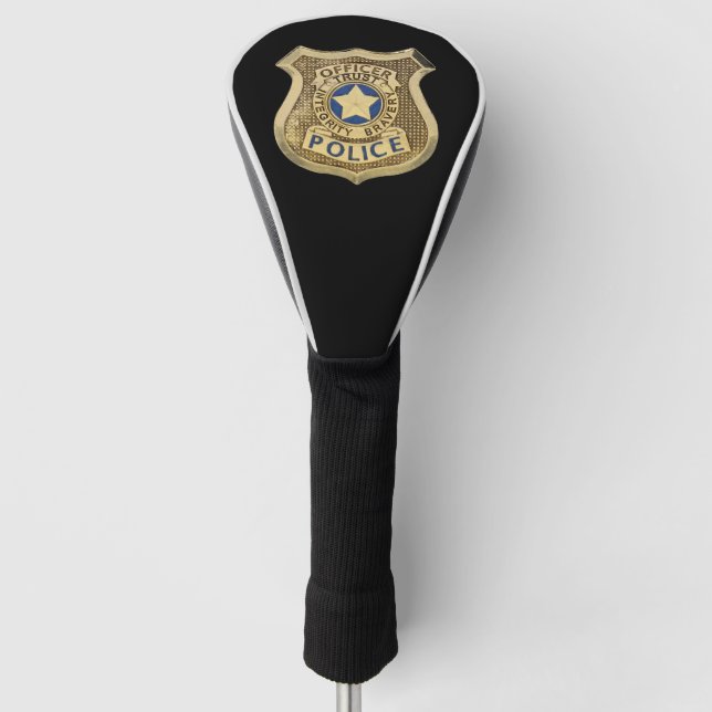 Polizei Golf Headcover (Vorderseite)