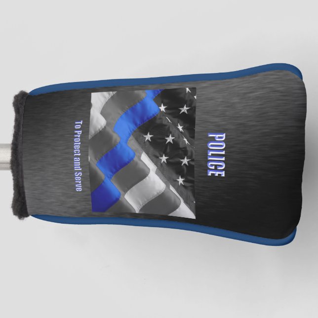 Polizei Golf Headcover (Vorderseite)
