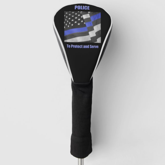 Polizei Golf Headcover (Vorderseite)