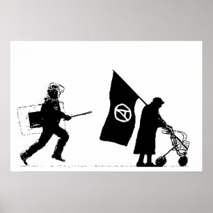 Polizei & Granny Poster