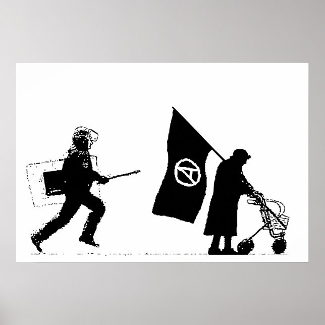 Polizei & Granny Poster (Vorne)